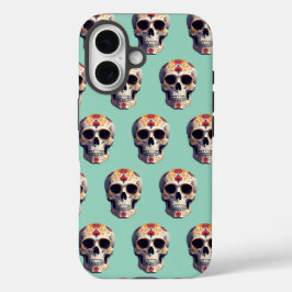 Funda iPhone 16 Día de la Calavera Muerta 2