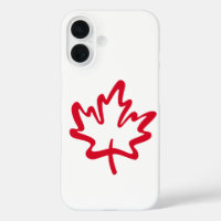 Día de Oh Canadá! Gran Hoja de Arce Canadiense Roj