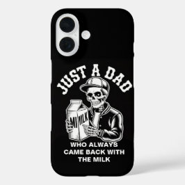 Funda iPhone 16 Día del Padre Esqueleto Vintage Papá Volvió Con La