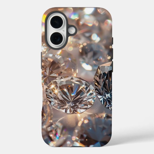 Funda iPhone 16 Diamonds Galore (Reverso )