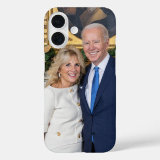 Funda iPhone 16 Dirección del estado Biden de la Unión de Navidade