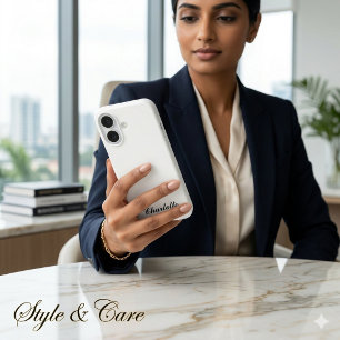 Funda iPhone 16 Diseña tu propio nombre en esto