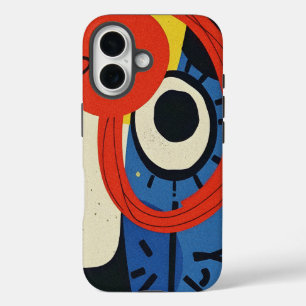 Funda iPhone 16 Diseño abstracto colorido