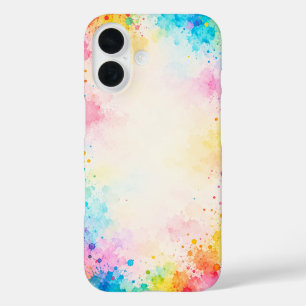 Funda iPhone 16 diseño colorido