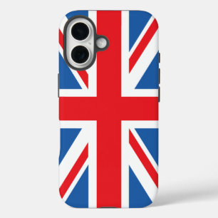 Funda iPhone 16 Diseño de bandera/Jack de unión