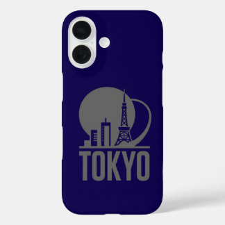 Funda iPhone 16 Diseño de círculo aéreo en Tokio