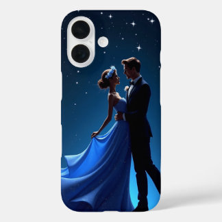 Funda iPhone 16 Diseño de estuche para teléfono de pareja romántic