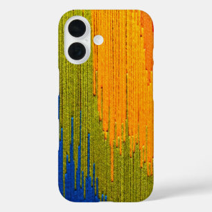 Funda iPhone 16 diseño de hilados abstractos