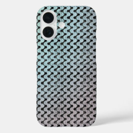 Funda iPhone 16 diseño de patrón digital abstracto moderno 1246