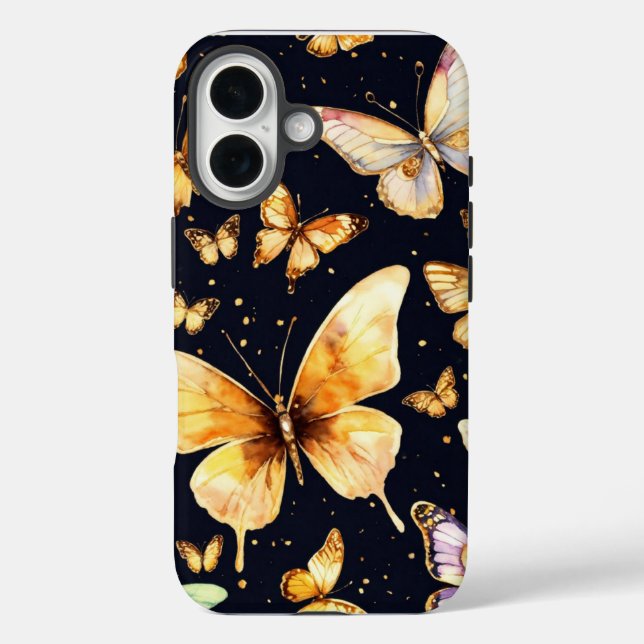 Funda iPhone 16 Diseño de portada para iPhone iPaid místico con Bu (Reverso )