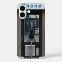 Diseño de Teléfono Público Retro, Arte de Cabina T