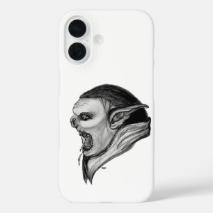 Funda iPhone 16 Diseño en blanco y negro de Troll
