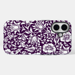 Funda iPhone 16 Diseño Floral Vintage de Malva de William Morris