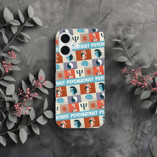 Funda iPhone 16 Diseño histónico de psiquiatras profesionales (Subido por el creador)