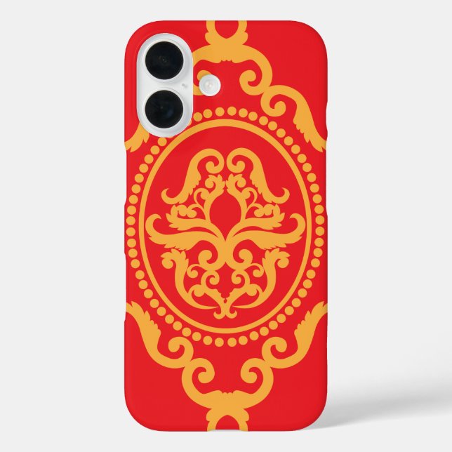 Funda iPhone 16 Diseño inspirado en el arte del tatuaje tradiciona (Reverso )