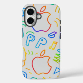 Funda iPhone 16 Diseño personalizado simple de moda