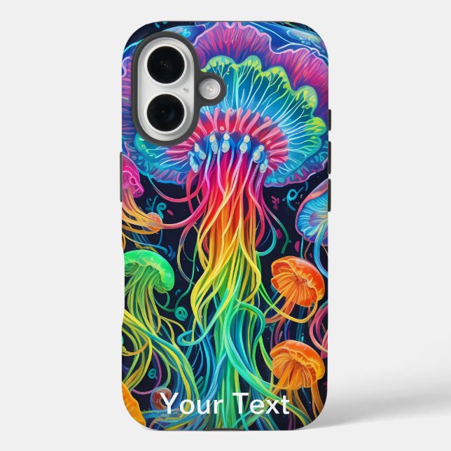 Funda iPhone 16 Diseños únicos de Jellyfish OtterBox para cada (Reverso )