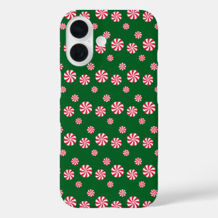 Funda iPhone 16 Divertidos y Navidades rosas pimienta dulce