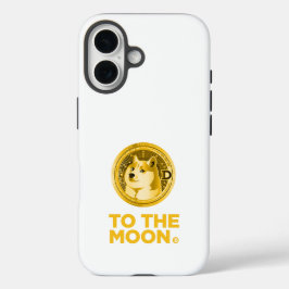 FUNDA iPhone 16 DOGECOIN A LA LUNA