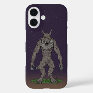 Funda iPhone 16 Dogman Cryptid o Werewolf