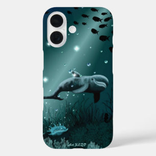 Funda iPhone 16 Dolphin Dream
