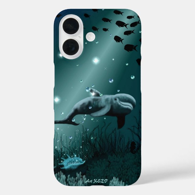 Funda iPhone 16 Dolphin Dream (Reverso )