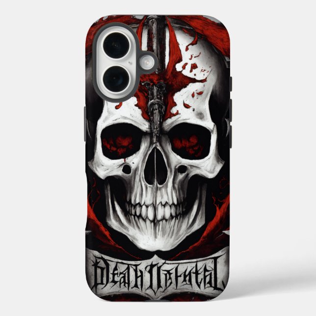 Funda iPhone 16 Dominión oscuro (Reverso )