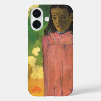 Funda iPhone 16 Dos Hermanas de Paul Gauguin, Arte Antiguo de Alta