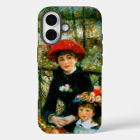 Dos hermanas en la terraza de Renoir