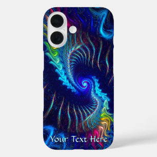 Funda iPhone 16 Dragón arcoiris