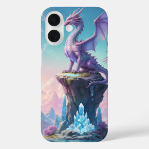 Funda iPhone 16 Dragón de cristal
