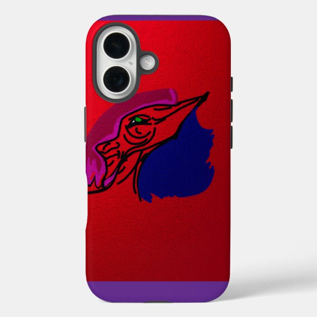 Funda iPhone 16 Dragon Fashionista (Reverso )