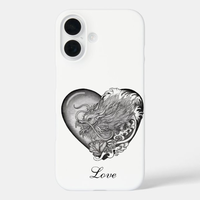 Funda iPhone 16 Dragon Heart (Reverso )