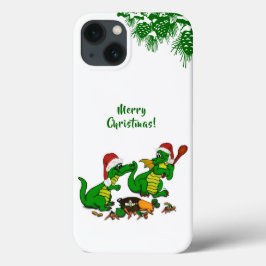 Funda iPhone 16 Dragones - ¡Feliz Navidad! - hoy cocinaré