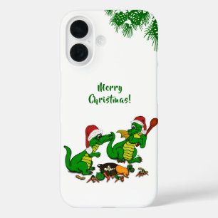 Funda iPhone 16 Dragones - ¡Feliz Navidad! - hoy cocinaré