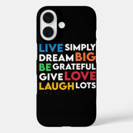 Funda iPhone 16 Dream Big