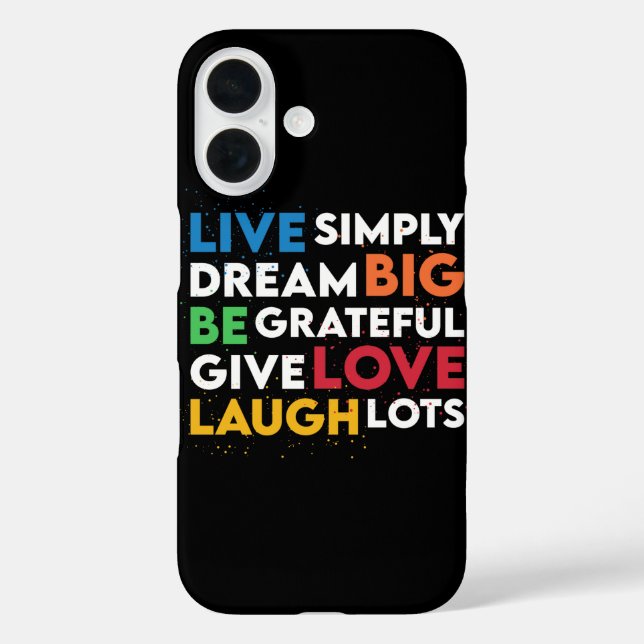 Funda iPhone 16 Dream Big (Reverso )