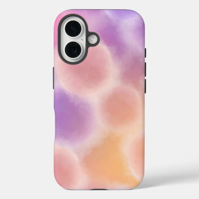 Funda iPhone 16  Dreamy Aura Gradient Pastel Aura Case (Reverso )