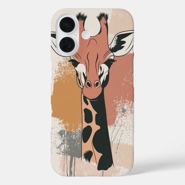 Funda iPhone 16 Dreamy Giraffe (Reverso )