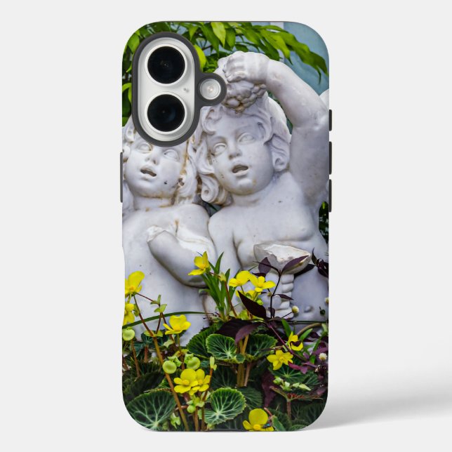 Funda iPhone 16 Dulces ángeles... (Reverso )