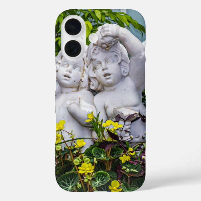 Funda iPhone 16 Dulces ángeles... (Reverso )