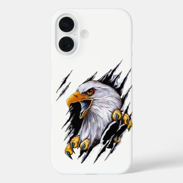 FUNDA iPhone 16 EAGLE AMERICANA (Reverso )