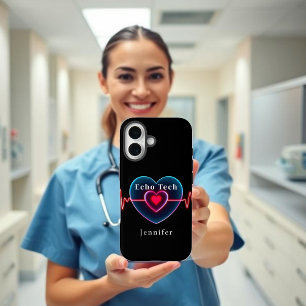 Funda iPhone 16 Echo Tech Heartbeat   Corazón con EKG