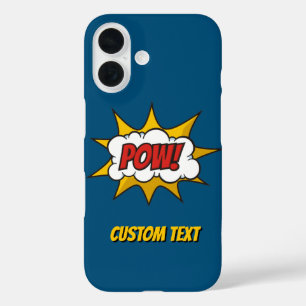 Funda iPhone 16 Efecto de sonido de comic