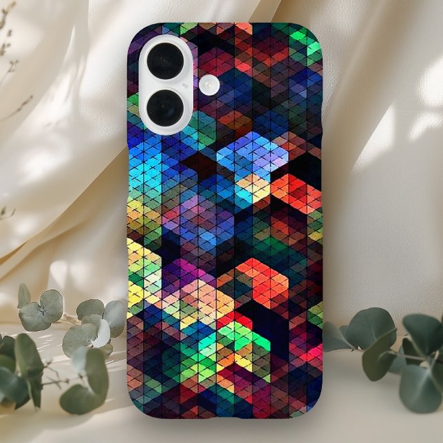 Funda iPhone 16 Efecto de Vidrio Emplomado (Subido por el creador)