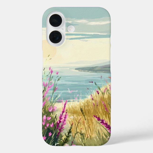 Funda iPhone 16 El abrazo de Heather al mar (Reverso )