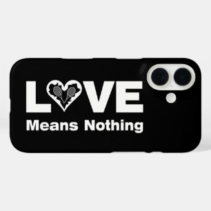 Funda iPhone 16 El amor al tenis no significa nada