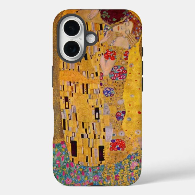 Funda iPhone 16 El beso (Reverso )