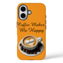El café me hace feliz lindo