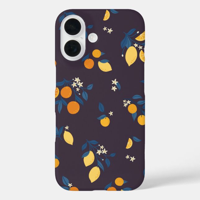 Funda iPhone 16 El cítrico después de la oscuridad (Reverso )
